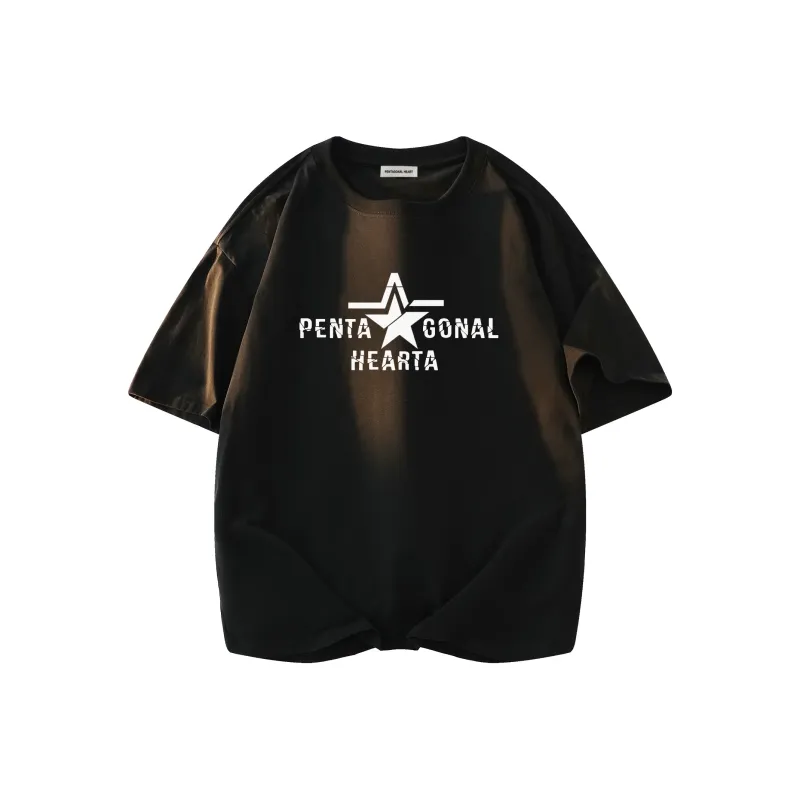 PENTAGONAL HEART T Shirt Unisex-9