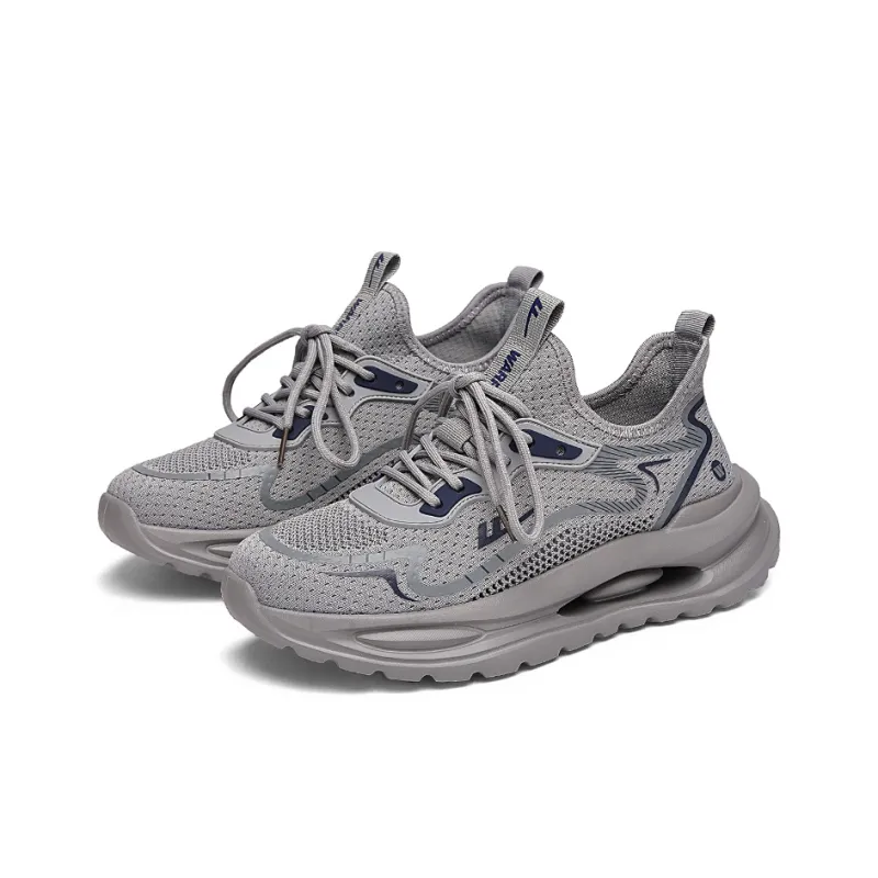 Warrior Abrasion Resistant Breathable Height Increasing Low Top Casual Running Shoes Men's-9