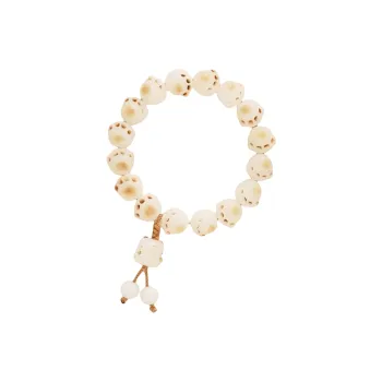 WAW White Jade Bodhi Bracelets Women's