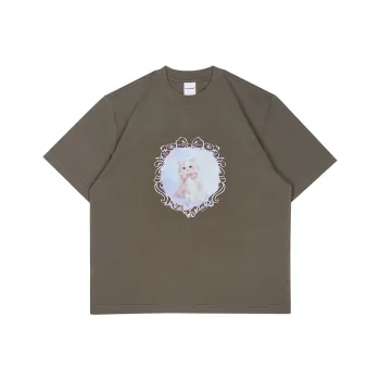 MYSAMESAME T Shirts Unisex Cocoa Brown