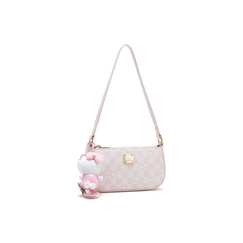 NOMK PU Shoulder Bag Women's Pink-1
