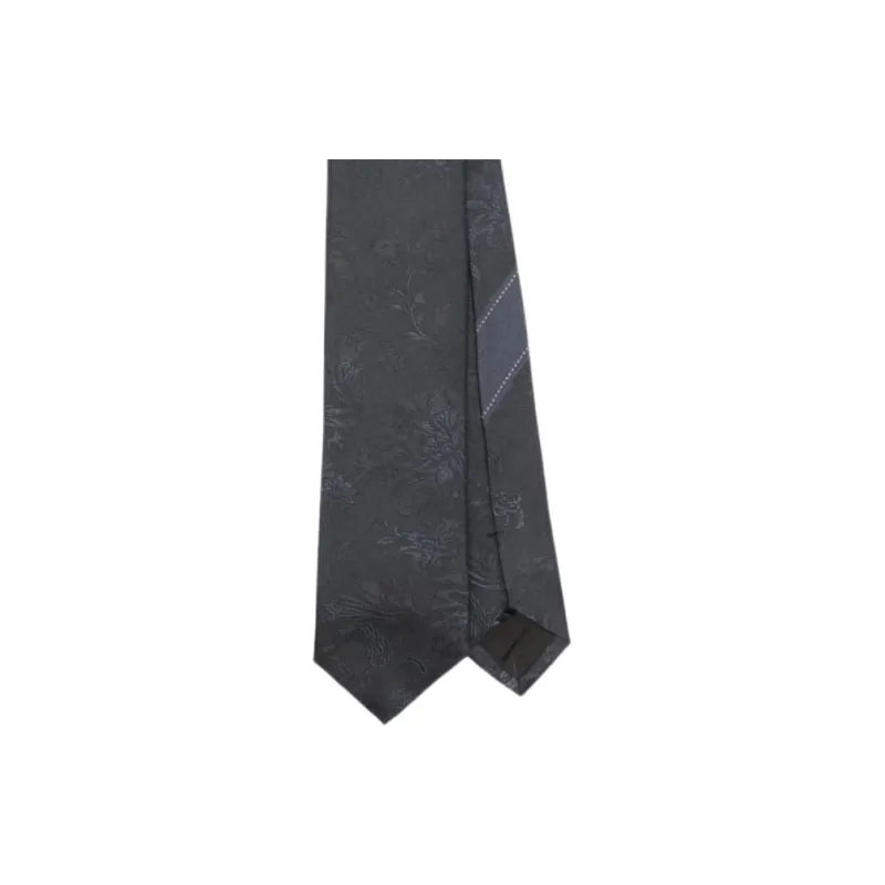 DRIES VAN NOTEN Silk Ties Men's Blue-2