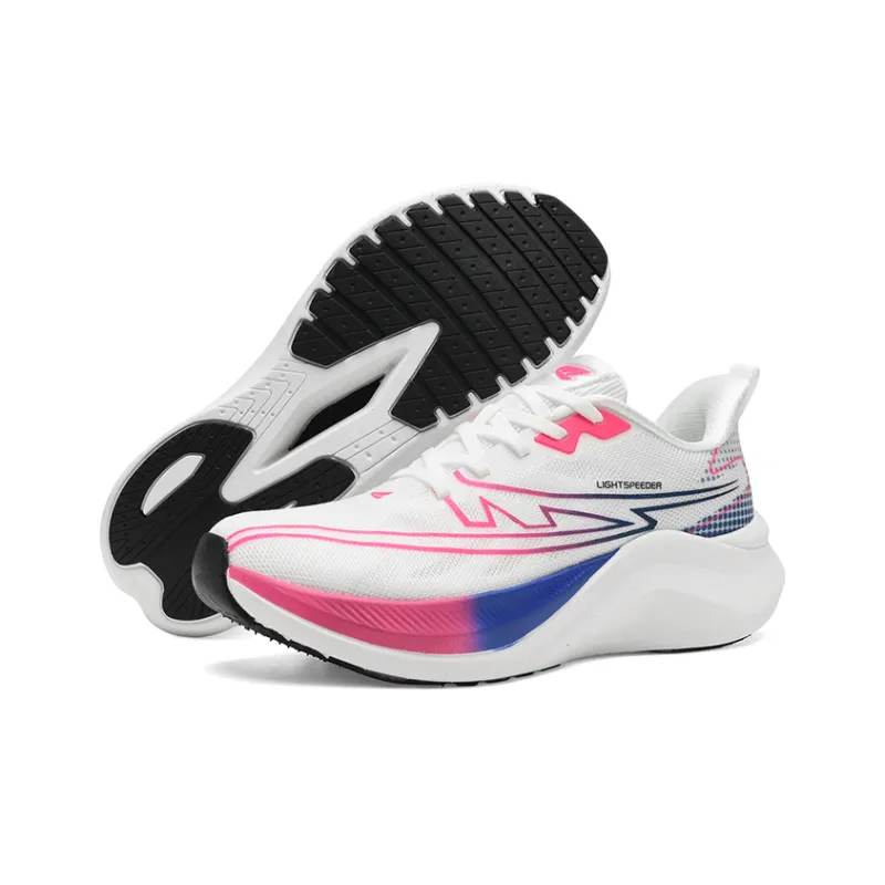 LIGHTSPEEDER Starblade Running Shoes Unisex Low Top White/Black/Green/Cyan-9