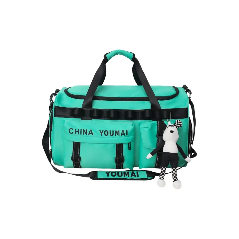 MTribe Nylon Travel Bag Unisex Black/Red/Yellow/Pink/Army Green/Khaki/Turquoise-35