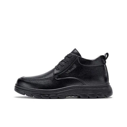 Warrior Comfortable, Versatile, And Breathable Formal Wear Casual Leather Shoes For Men, Black
