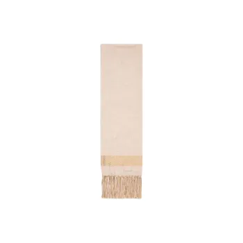 EMPORIO ARMANI Cashmere And Silk Stole With Fringe Detail