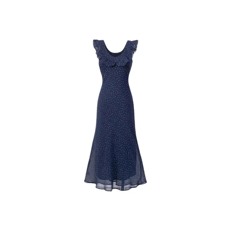 ETSE Slip Dresses Women's Blue Dress-1