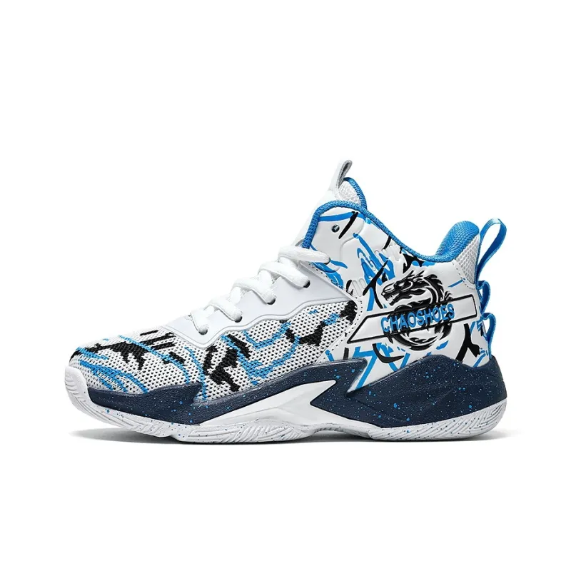 LONGDUIZHANG Cushioning, Slip Resistant, Abrasion Resistant, Rebound Support High Top Basketball Shoes Unisex-2