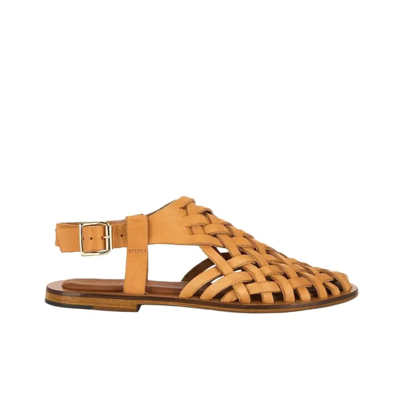 MANSUR GAVRIEL One Strap Sandals Women's Brown-1