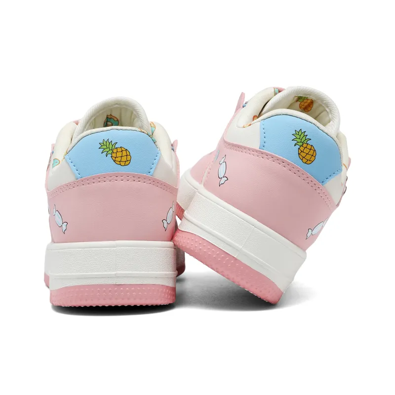 Crayon Shinchan Low Top Skateboard Shoes Unisex-54