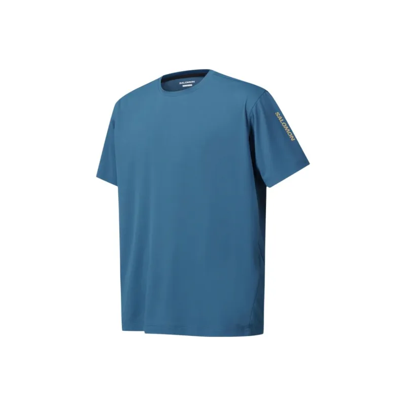 SALOMON T Shirts Men Blue-2