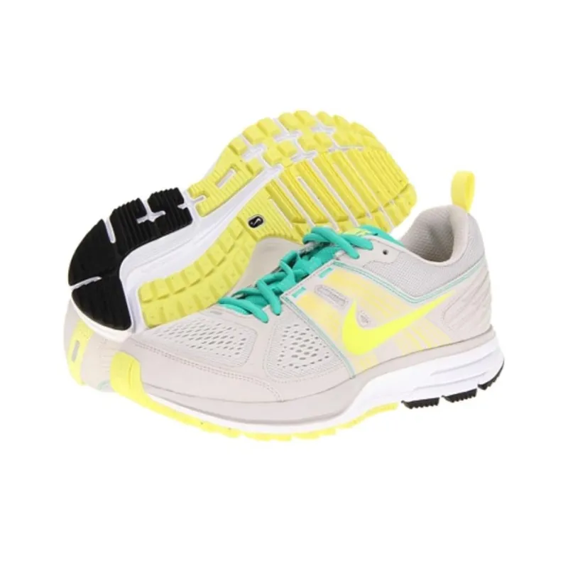 Nike Air Zoom Pegasus 29 Anti Slip Wear Resistant Low Top Casual Shoes Women's Gray Yellow-1