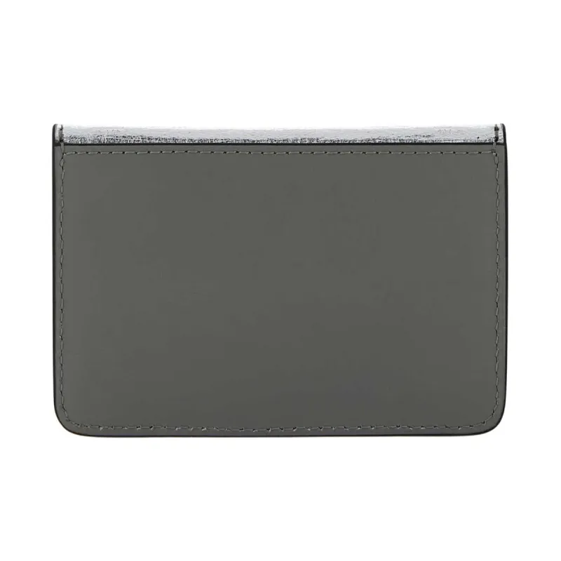 Anya Hindmarch Leather Card Holder Women's Silver-2