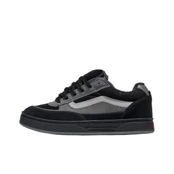 Vans Skate Estazzo Anti Slip Wear Resistant Low Top Skateboard Shoes Unisex Black Gray