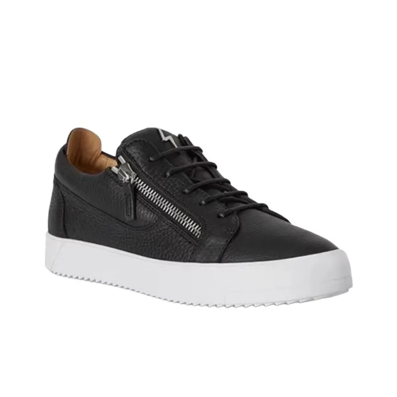 Giuseppe Zanotti/GZ Low Top Skateboard Shoes Men's Black-2