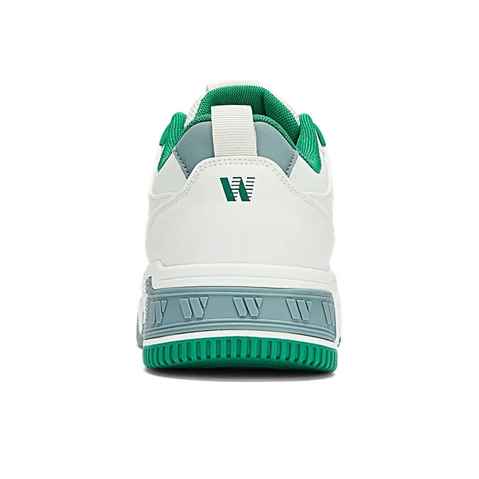 WARRIOR Skateboard Shoes Men Low Top White Black-14