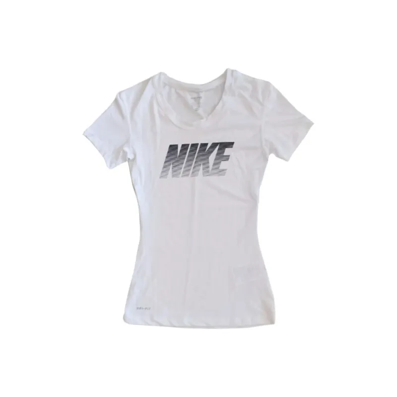 Nike ProDri Fit T Shirt Women's White-0