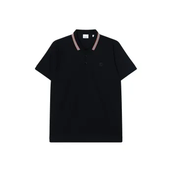 Burberry Icon Stripe Cotton Polo Shirt
