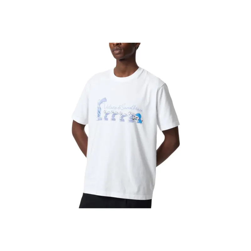 UNIQLO x Doraemon X Louvre, Collaboration SS25 T Shirt Unisex White-0