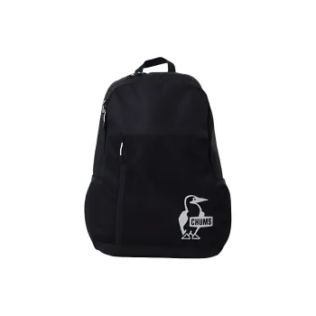 CHUMS Polyester Backpack Unisex Black