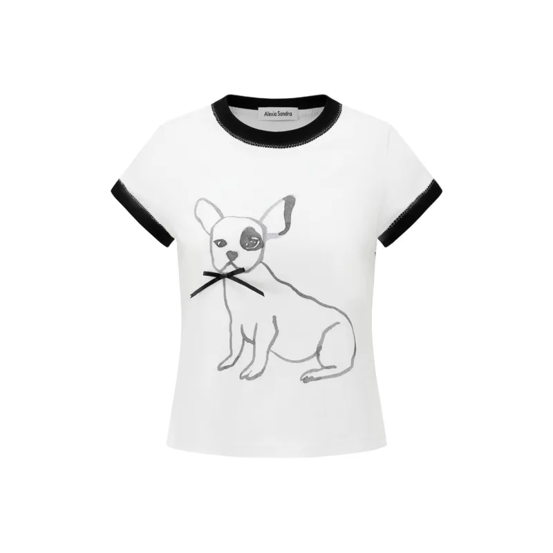 Alexia Sandra T Shirts Women's White-0