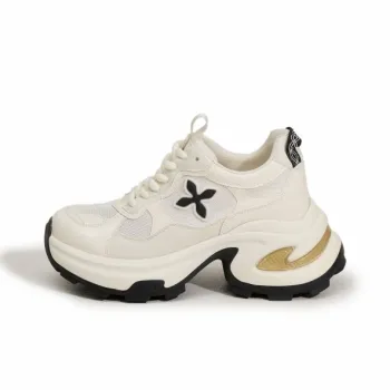 Milan Love Song Anti Slip Wear Resistant Low Top Chunky Sneakers Women's