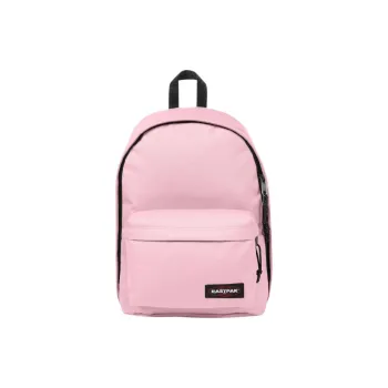 EASTPAK Leather Trim Backpack Women's Pink