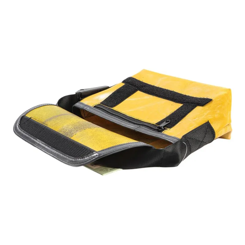 FREITAG Polyester Messenger Bag, Crossbody Bag, Shoulder Bag Unisex Yellow & Blue-5