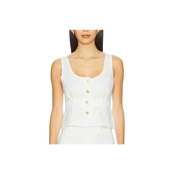 PAIGE Tank Tops Women's White