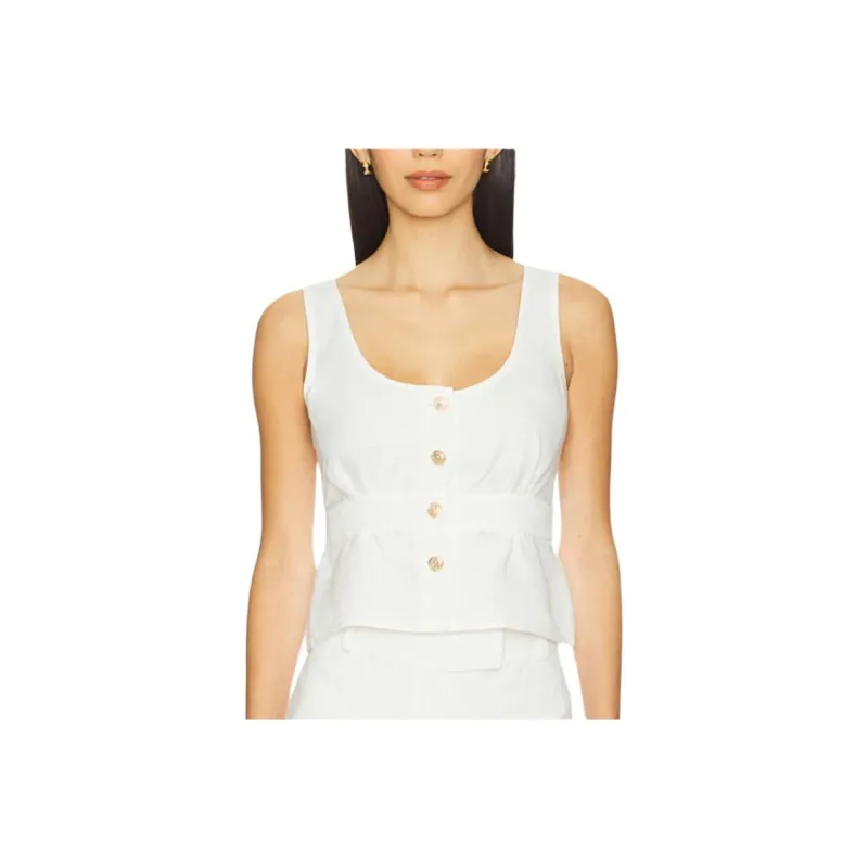 PAIGE Tank Tops Women's White-0