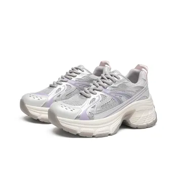 ZHR Xiaoice Bear Moisture Wicking, Abrasion Resistant, Breathable Low Top Chunky Sneakers Women's