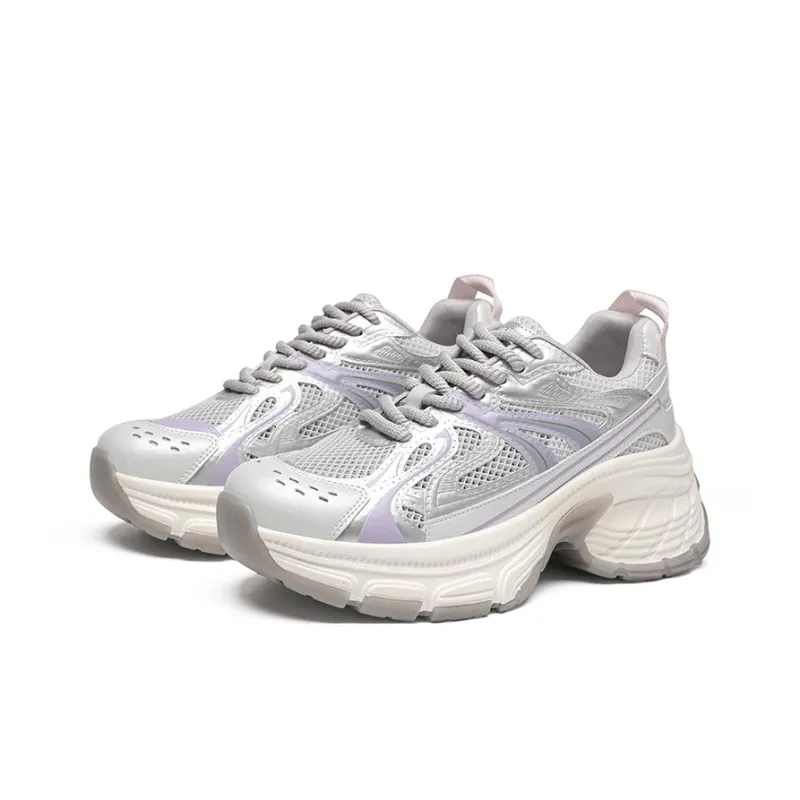 ZHR Xiaoice Bear Moisture Wicking, Abrasion Resistant, Breathable Low Top Chunky Sneakers Women's-0