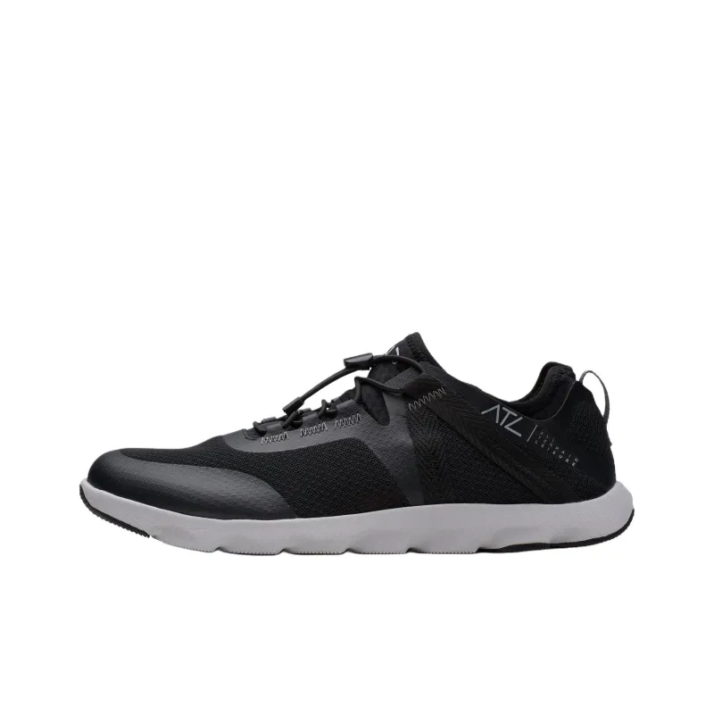 Clarks ATL Coast Rock Abrasion Resistant Low Top Casual Shoes Men's Black-0