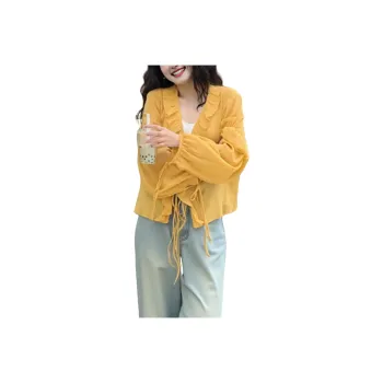 Wbwq Shirts Women's Yellow