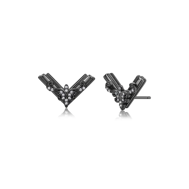 CIGA LONG 925 Sterling Silver Stud Earrings Unisex-7