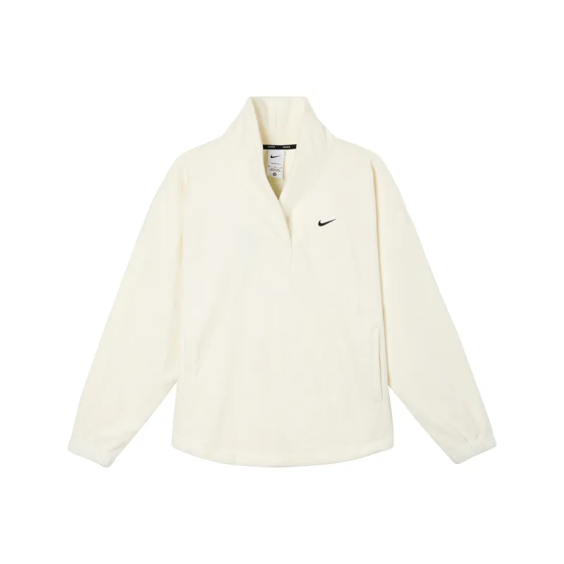 Nike Therma FIT One Therma FIT One Sweatshirt Women's Light Ivory White-0
