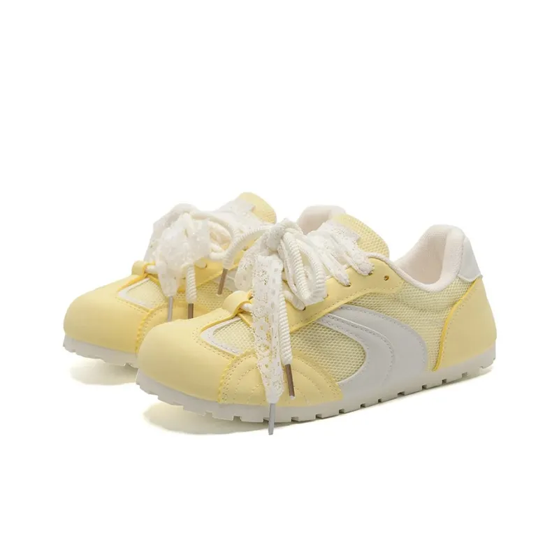 PIYOPIYO Low Top Skateboard Shoes Women's Ecru-7