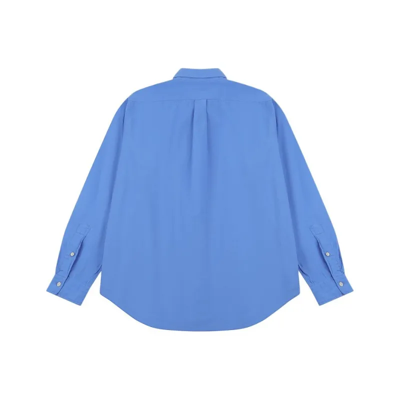 Polo Ralph Lauren SS25 Shirt Men's Texture Blue-1