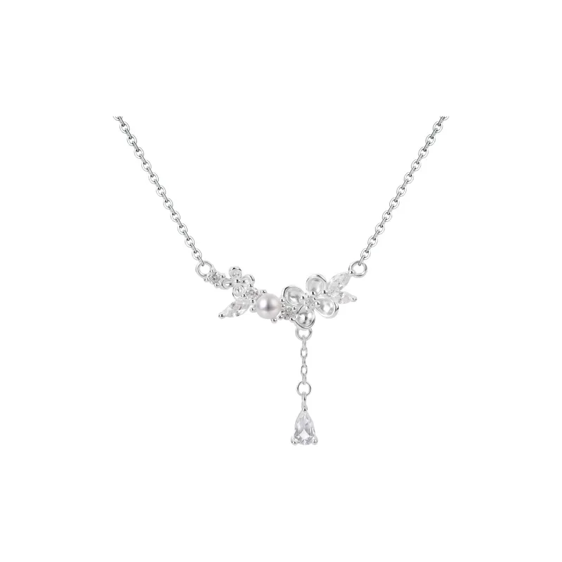 YINCHIE S999 Fine Silver Necklaces Women's-12