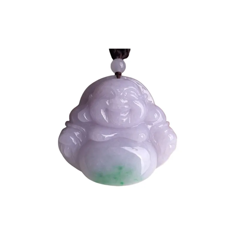 Jade Blossom Glutinous Jade Jadeite Pendants Unisex-0
