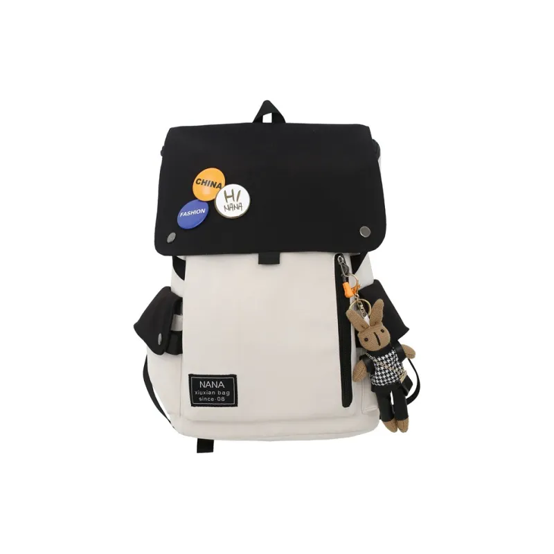 Wolfhorse Nylon Backpack Unisex Multicolor-5