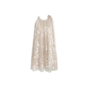 EFCR Sleeveless Dresses Women's Baby's Breath