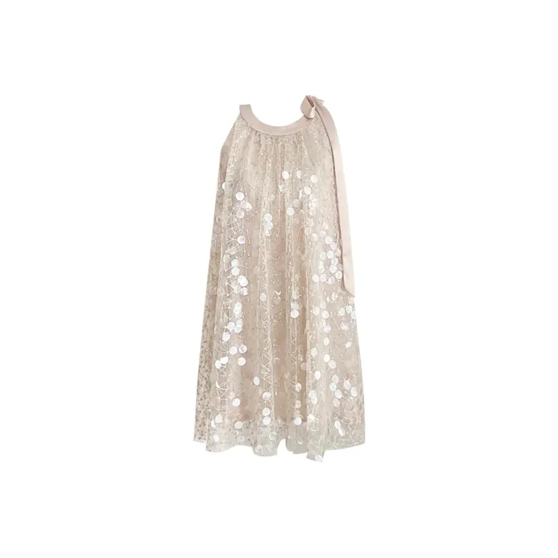EFCR Sleeveless Dresses Women's Baby's Breath-0