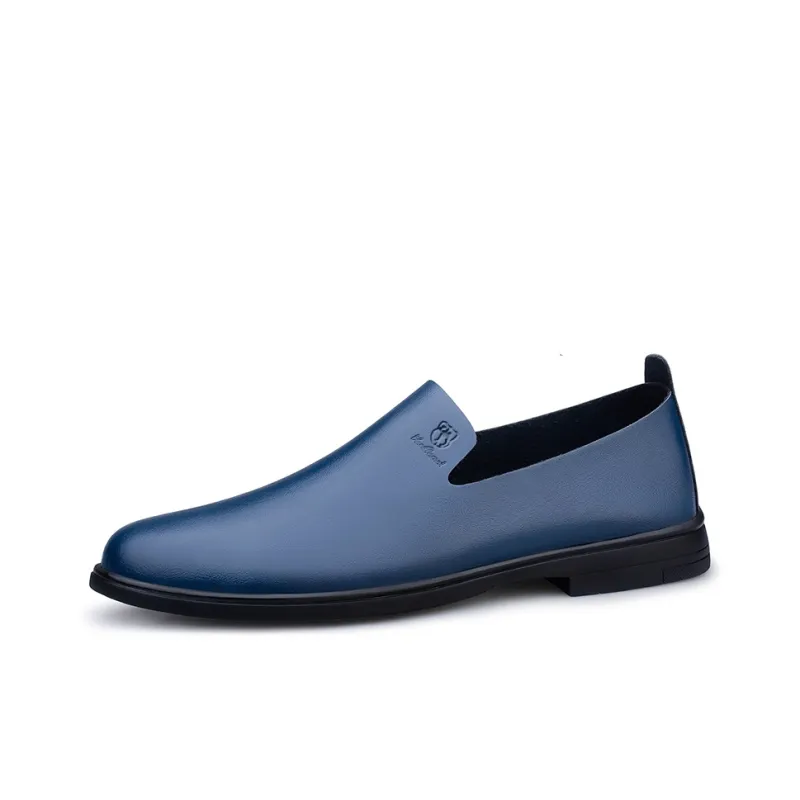 VanCamel Dress Shoes Men Low Top Black/White/Blue/Gray/Black Cut Out/White Cut Out-8