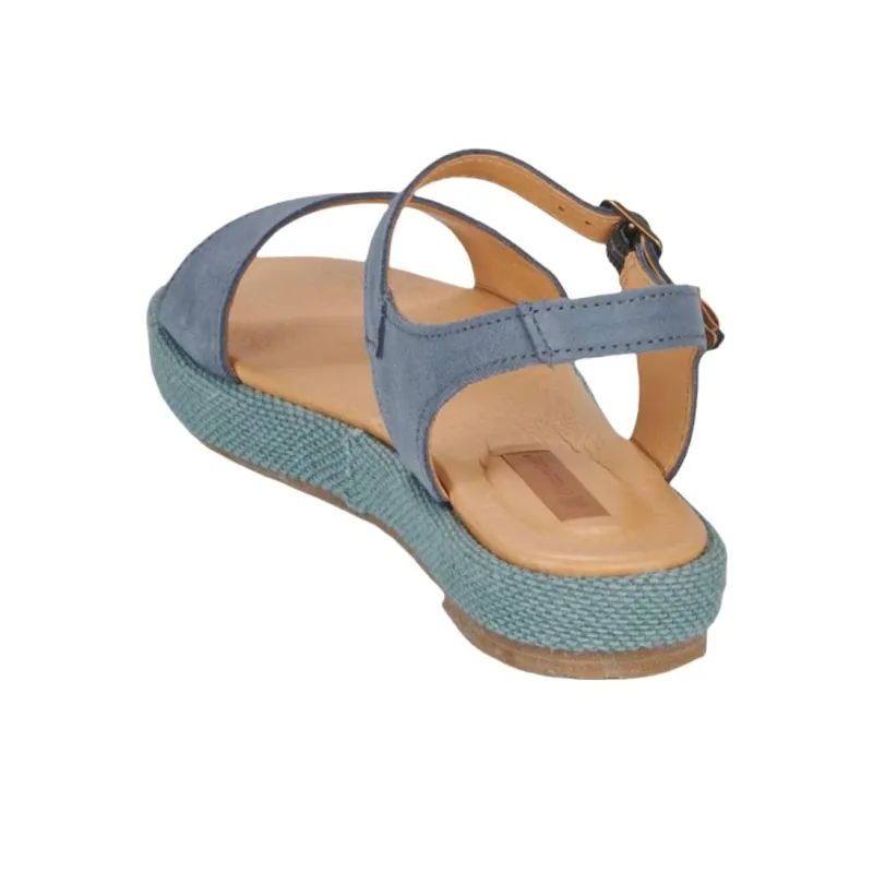 El Naturalista BOSANA One Strap Sandals 3cm Women's Blue-4