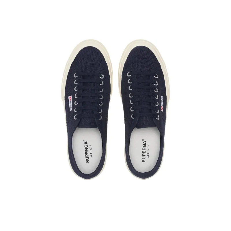 SUPERGA 2750 OG Abrasion Resistant Low Top Skateboard Shoes Unisex Marine Blue-3