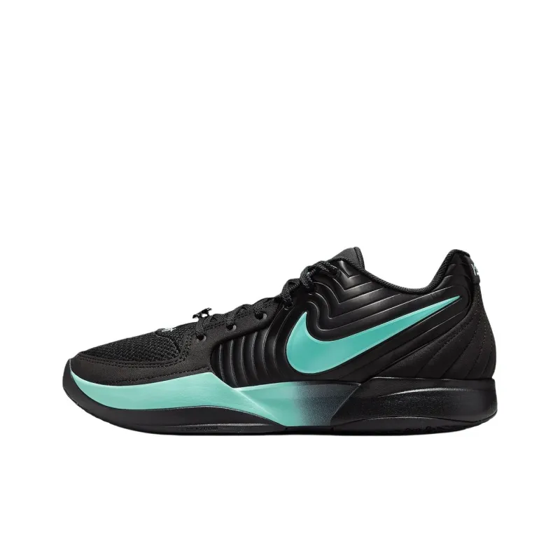 Nike Ja 2 Anti Slip Wear Resistant Low Top Basketball Shoes Unisex Black-0