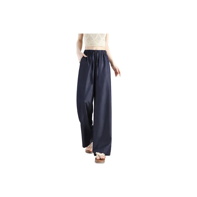 Tonlion Jeans Women's Dark Denim Blue-0