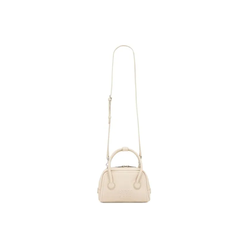 MARGESHERWOOD Nubuck Leather One Shoulder Handbag Mini Women's Ecru-1
