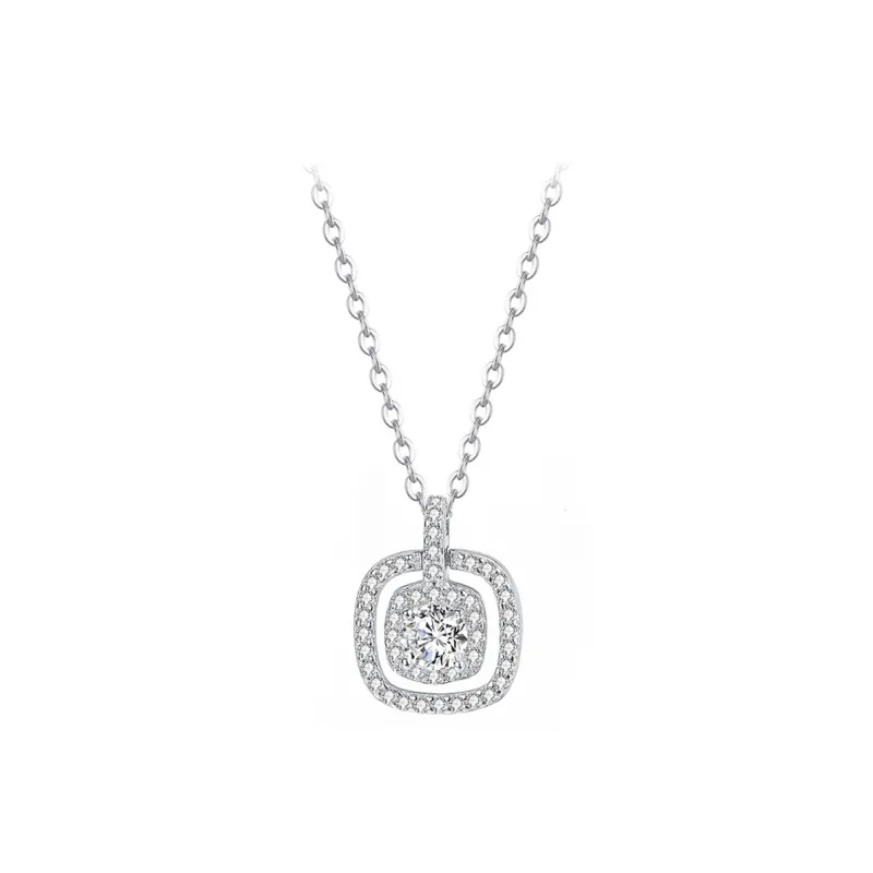 Good Quality S925 Silver Necklaces Women's-0